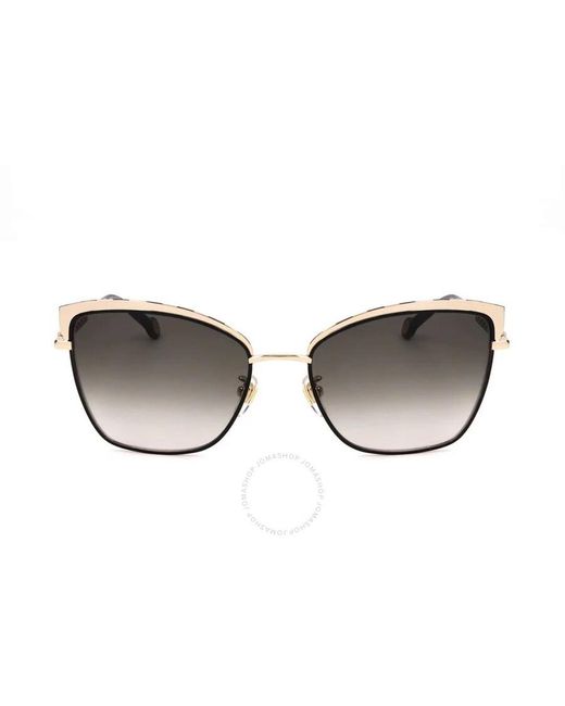 Carolina Herrera Brown Grey Gradient Cat Eye Sunglasses She189 0327 57