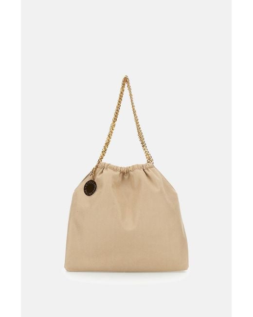 Stella McCartney Natural Falabella Bag Drawstring