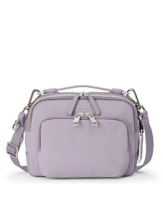 Tumi Purple Teghan Crossbody Bag