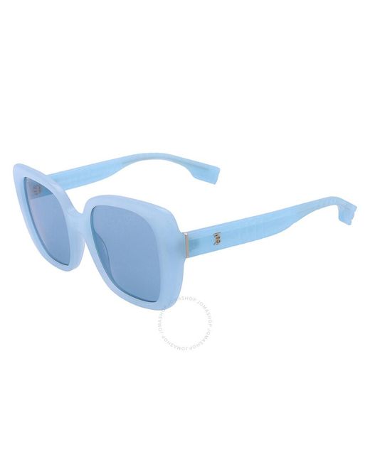 Burberry Helena Blue Square Sunglasses Be4371 408680 52