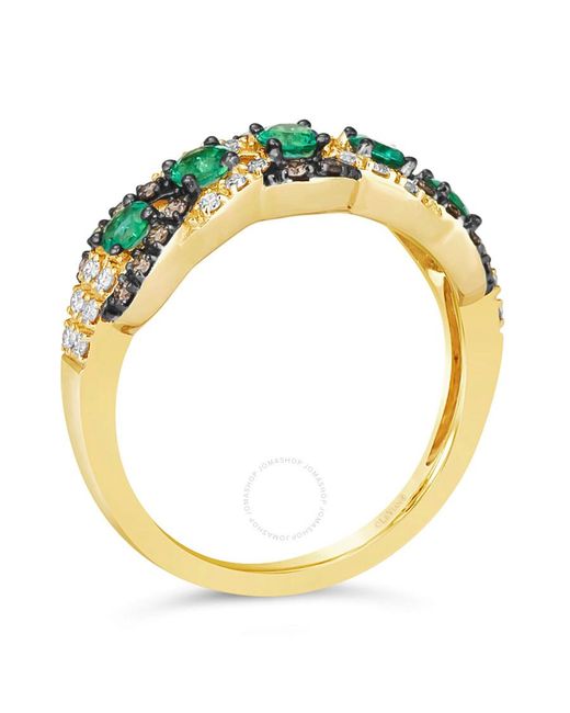 Le Vian Blue Costa Smeralda Emeralds Ring Set