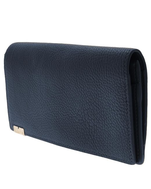 Burberry Blue B Cut Continental Wallet for men