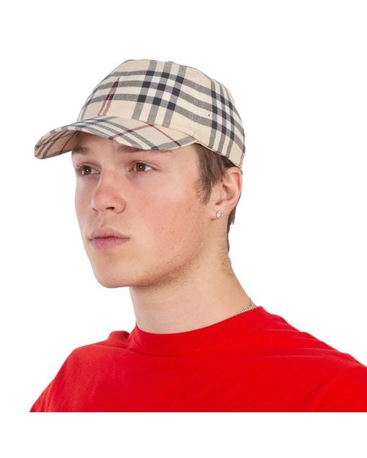 Burberry Gray Caps for men