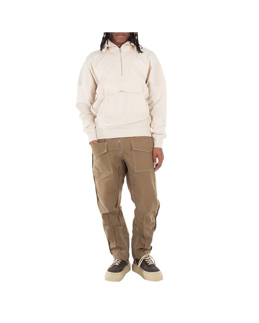 Isabel Marant Natural Ecru Preston Cotton Sweatshirt for men