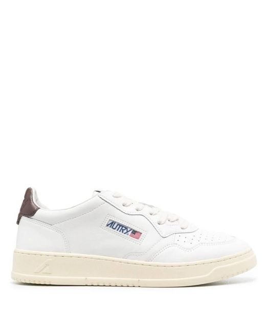 Autry White Sneakers for men