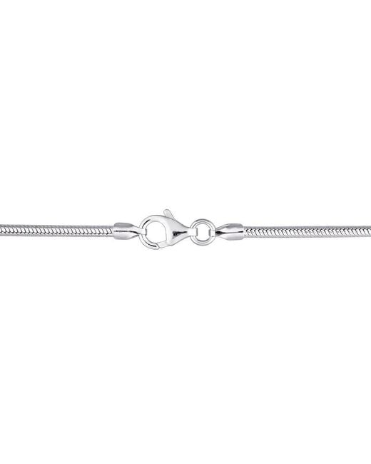 Amour Metallic 1.9Mm Snake Chain Necklace