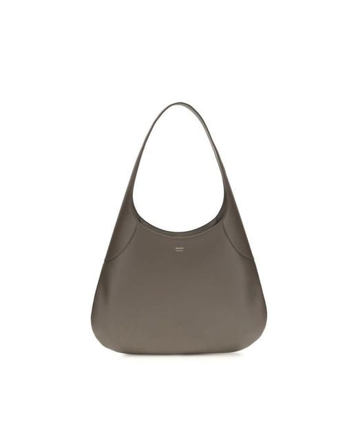 Khaite Gray Joan Shoulder Bag