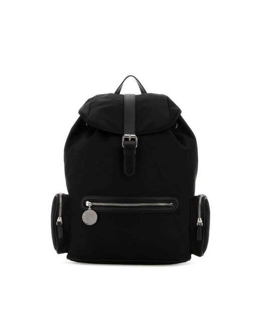 Stella McCartney Black Nylon Backpack Backpack