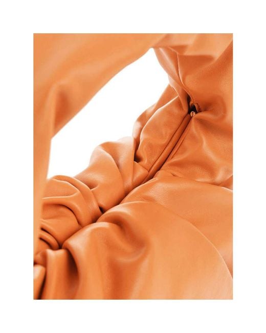 Bottega Veneta Orange Ladies The Shoulder Pouch Bag