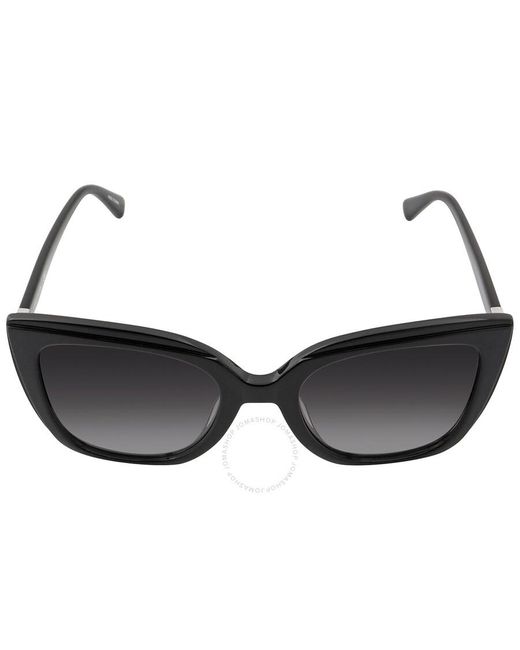 Longchamp Brown Grey Gradient Cat Eye Sunglasses Lo669s 001 56