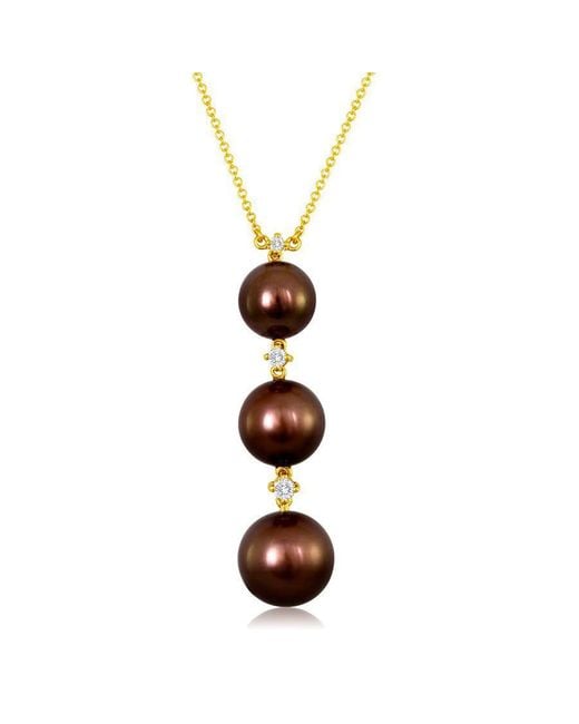 Le Vian Metallic Ladies Wisdon Pearls Necklaces Set