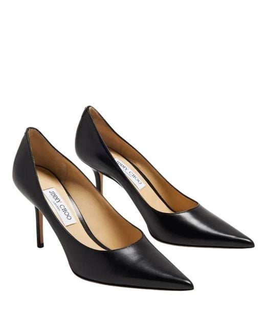 Jimmy Choo Black Love 85 Pointed-Toe Pumps