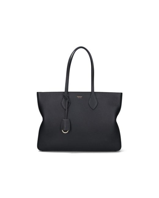 Ferragamo Black Large Star Tote Bag
