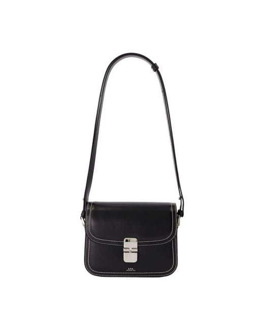 A.P.C. Black Grace Crossbody Bag