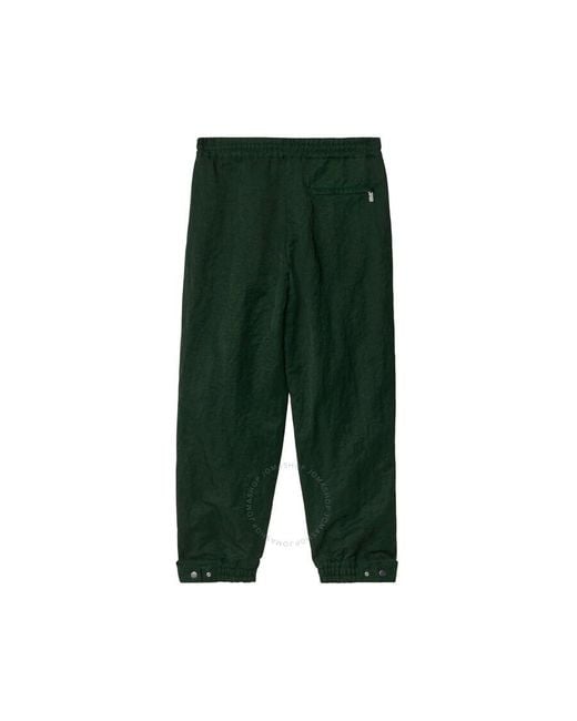 Burberry Green Drawstring Tailored Trousers, Brand Size 44 Waist for men