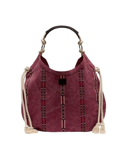 Isabel Marant Red Byron Shoulder Bag