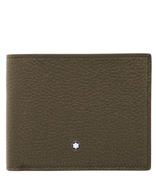 Montblanc Green Grain Wallet 6Cc for men