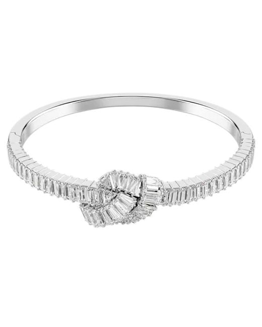 Swarovski Metallic Matrix Baguette Cut Bangle
