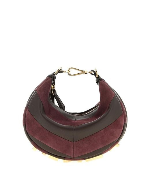Fendi Brown 'Graphy Mini' Handbag