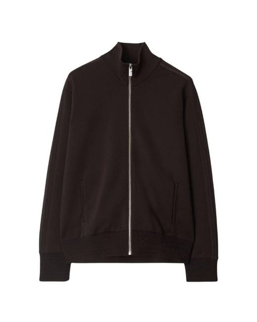 Burberry Black B Snake Knitted Track Jacket for men