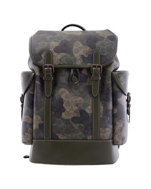 COACH Green Hitch Backpack for men