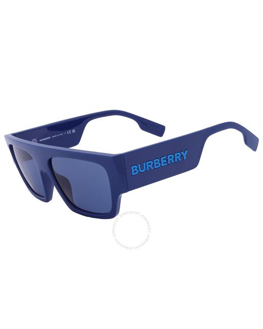 Burberry Micah Dark Blue Browline Sunglasses Be4397u 405880 58 for men