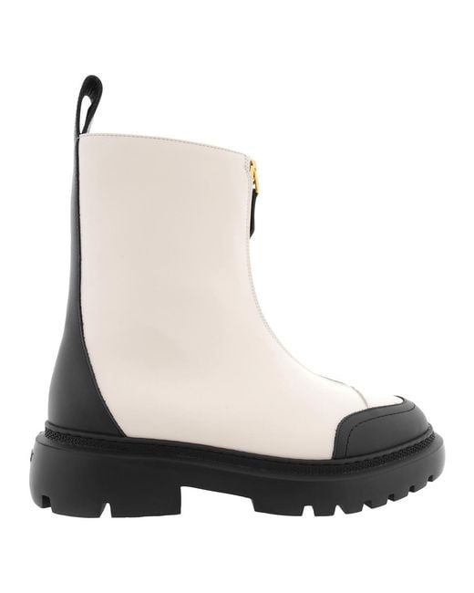Bally Black Giuli Leather Zipped Ankle Boots, Brand Size 40 Us