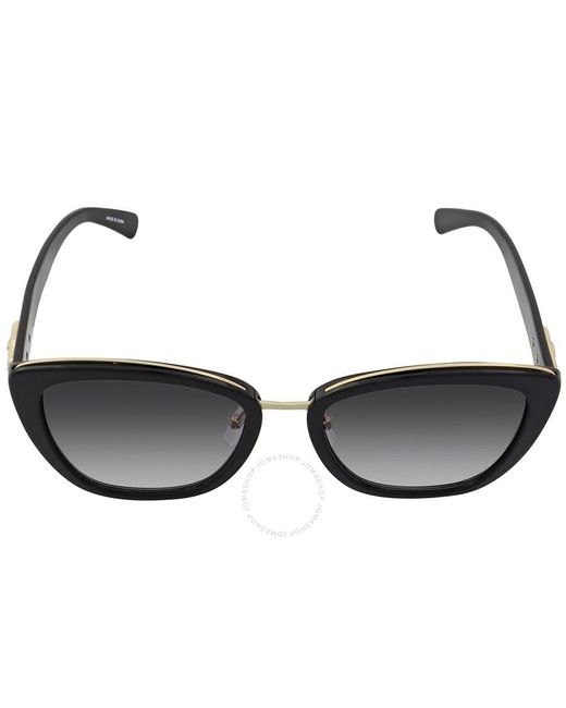 Longchamp Brown Grey Gradient Cat Eye Sunglasses