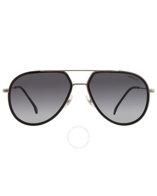 Carrera Gray Shaded Pilot Sunglasses 295/s 0807/9o 58