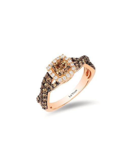 Le Vian Metallic Ladies Chocolate Diamonds Fashion Ring