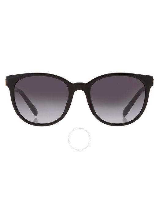 COACH Brown Grey Gradient Oval Sunglasses Hc8350u 50028g 54