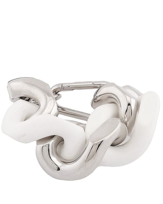 Philipp Plein Metallic Metal And Resin Chain Bracelet