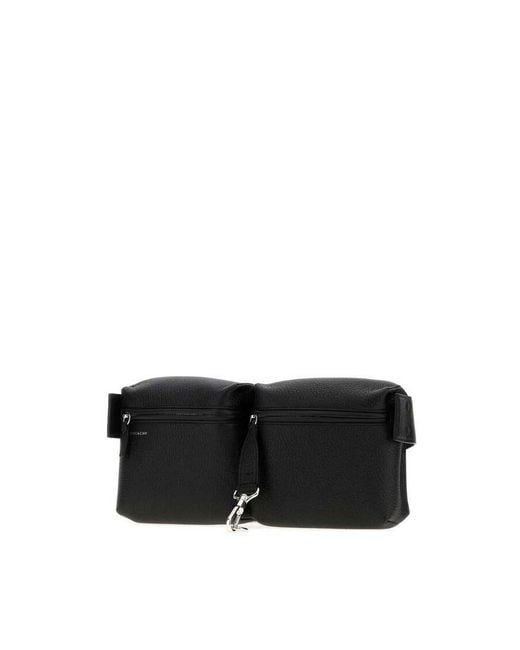 Givenchy Black New Multipocket Canvas Bumbag Borse A Mano for men