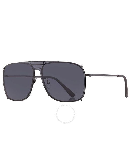 Guess Factory Blue Smoke Navigator Sunglasses Gf0240 02a 00 for men