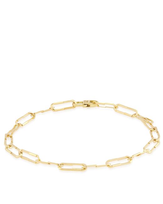 Gucci Metallic Link To Love 18Ct Chain Bracelet