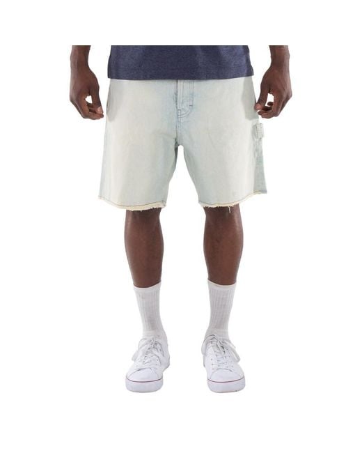 Ambush Gray Rawedge Regular Denim Short for men