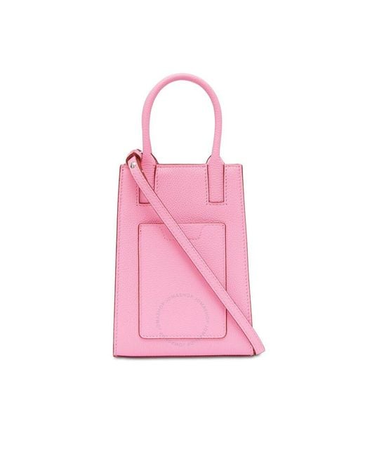 【BURBERRY】 FRANCES MICRO GRAINY LEATHER TOTE BAG Burberry Micro Grainy Leather Frances Tote in Pink | Lyst