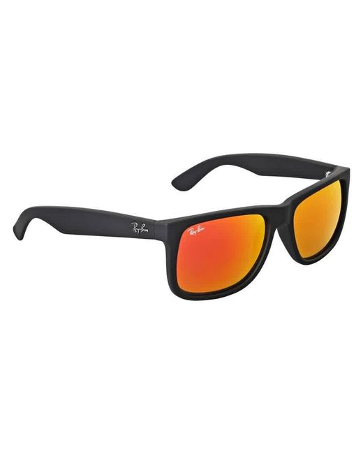 Ray ban justin red mirror sale