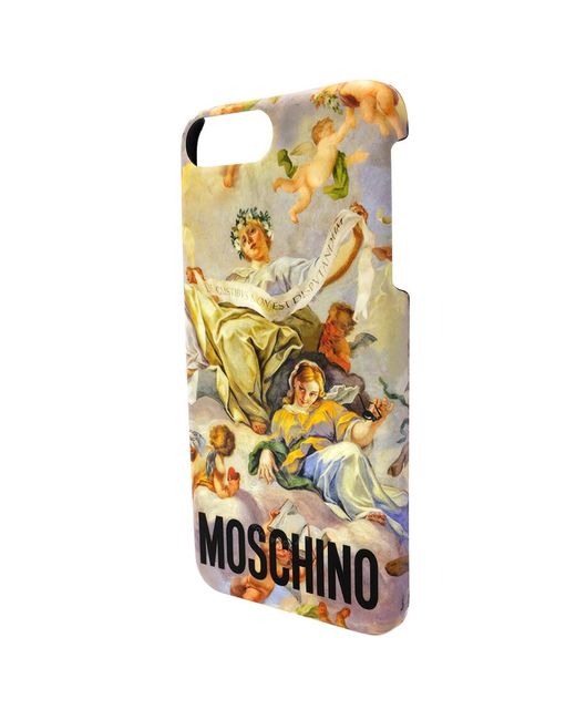 Moschino Metallic Mchino Mutlicolor Renaissance Iphone 7 Plus Case