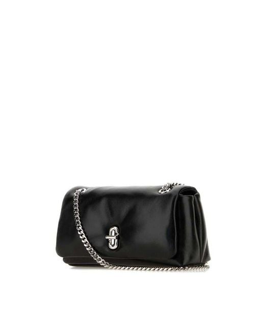 Marc Jacobs Black Leather Shoulder Bag for men