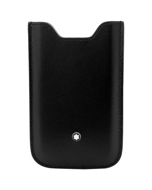 Montblanc Black Leather Meisterstuck Iphone 4S Case