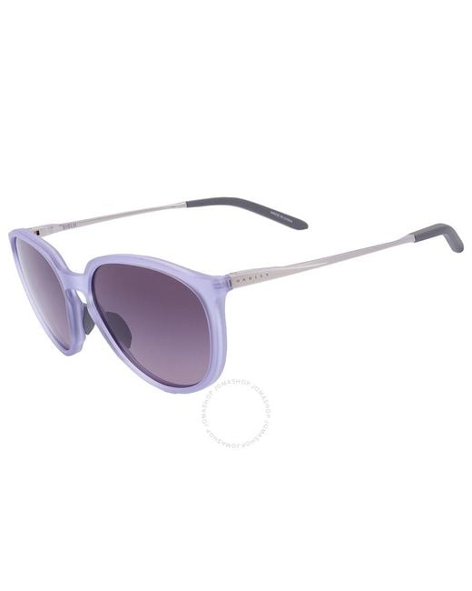 Oakley Purple Sielo Prizm Grey Gradient Oval Sunglasses Oo9288 928806 57