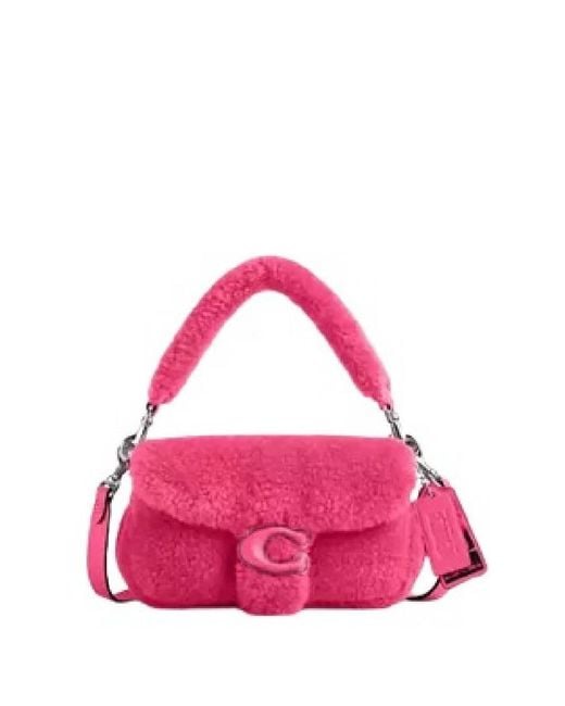 COACH Pink Tabby 18 Lil Nas X Edition Shoulder Bag