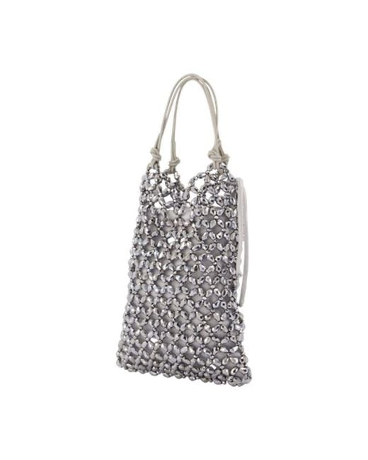 Staud Gray Karla Shoulder Bag