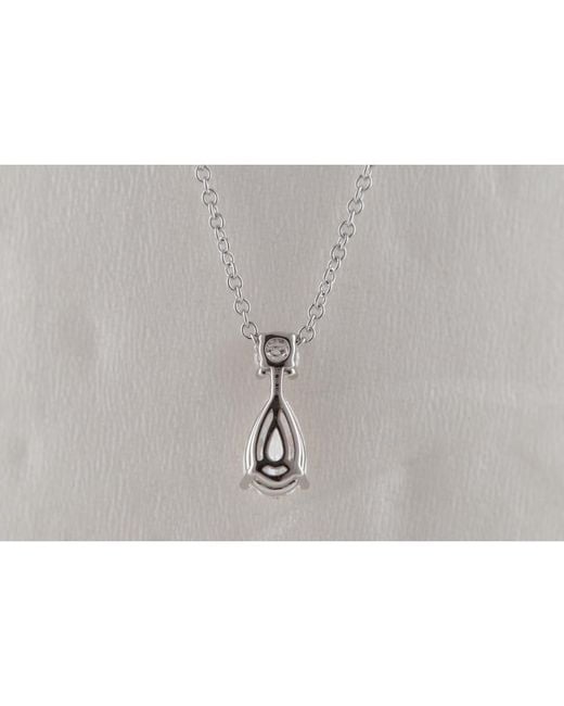 Brilliant Diamond White 14Kt 0.75 Carat Lab Grown Diamond Pendant Necklace For