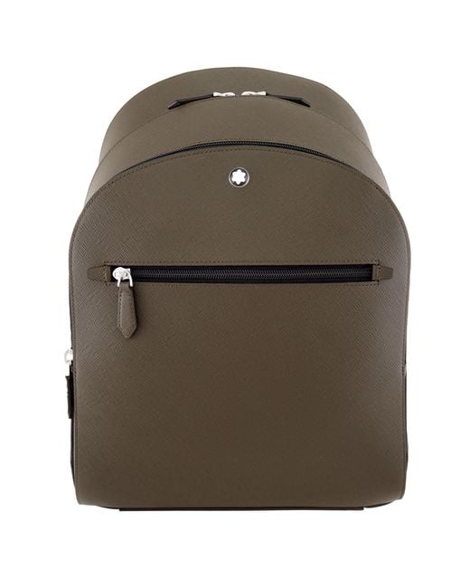 Montblanc Green Medium Backpack With 3 Compartments for men