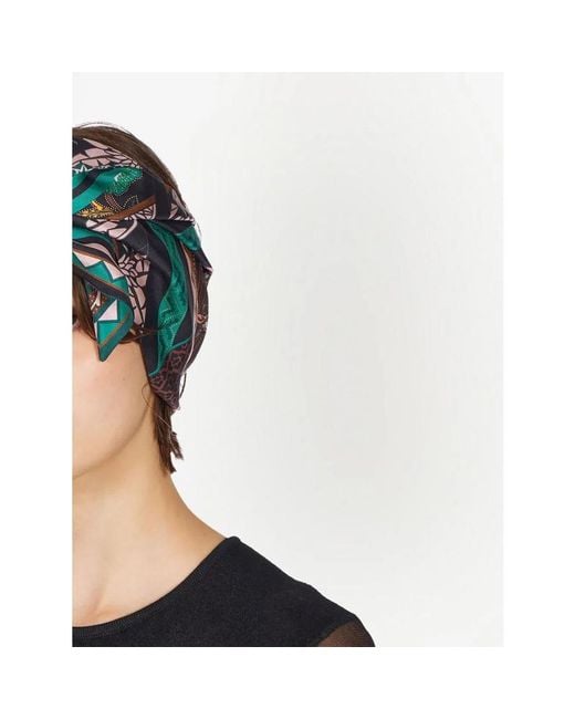 Ferragamo Green Ferragamo Ba Nodonirva Scarf