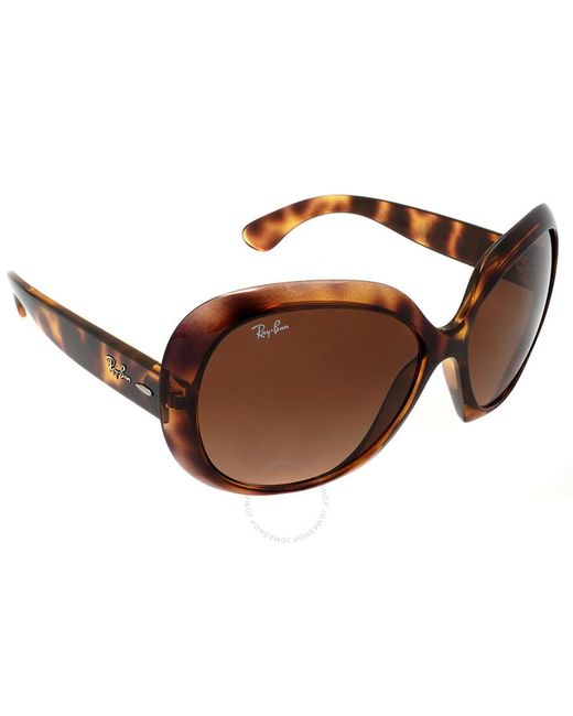 Ray-Ban Jackie Ohh Ii Pink/brown Gradient Butterfly Sunglasses  642/a5 60