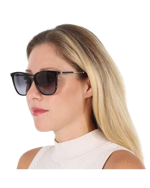 Kate Spade Metallic Grey Gradient Square Sunglasses Maeve/f/s 0807/9o 57