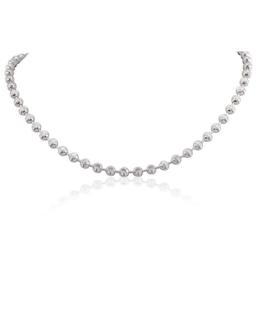 Gucci Metallic Ladies Boule Choker Necklace